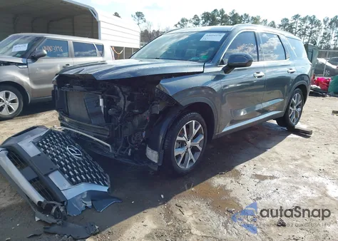 2022 Hyundai Palisade Sel from USA, damaged, VIN KM8R44HE3NU339396